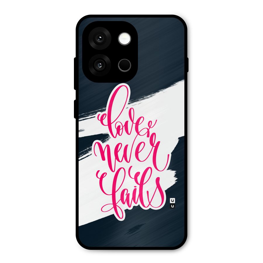 Love Never Fails Metal Back Case for OnePlus 13s