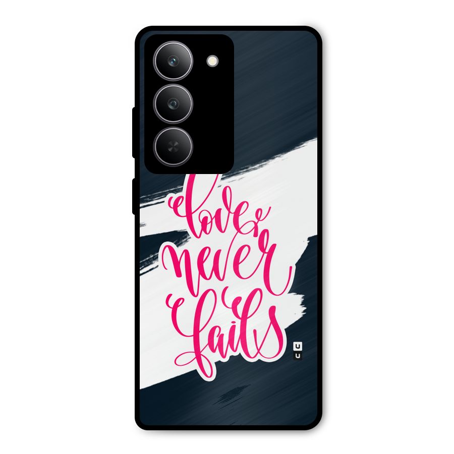 Love Never Fails Metal Back Case for Realme P3x