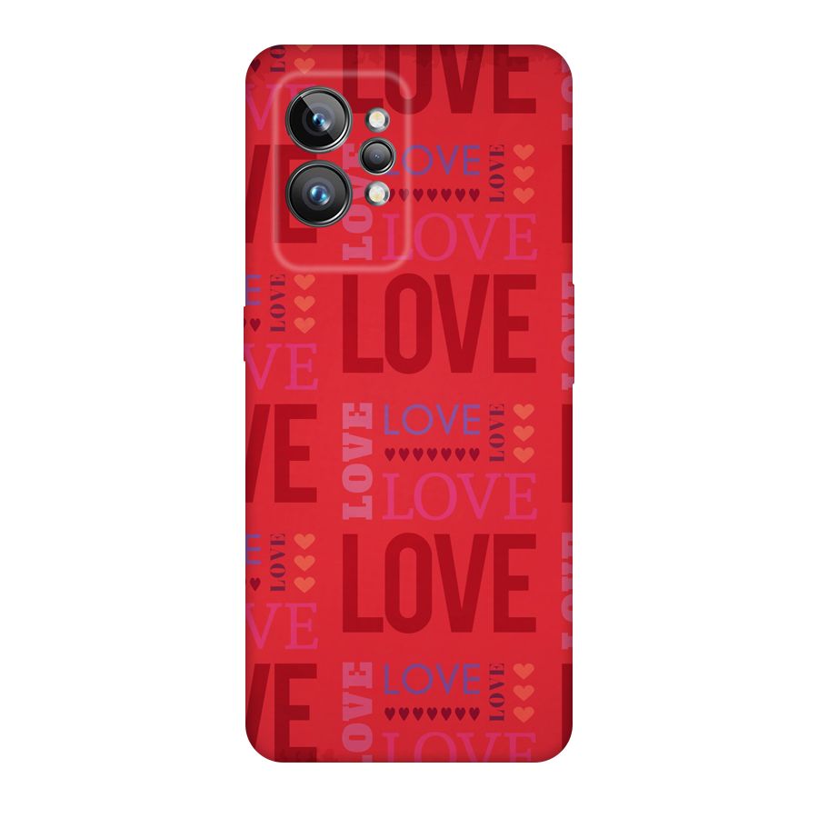 Love Pattern Original Polycarbonate Back Case for Realme GT2 Pro