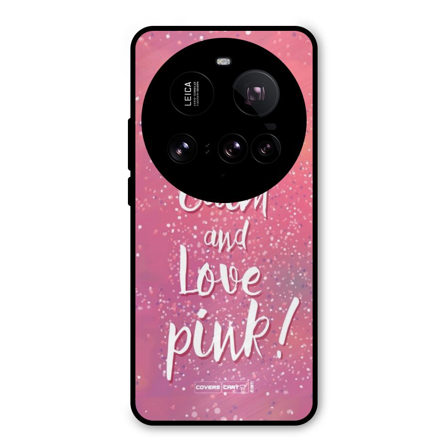 Love Pink Metal Back Case for Xiaomi 15 Ultra