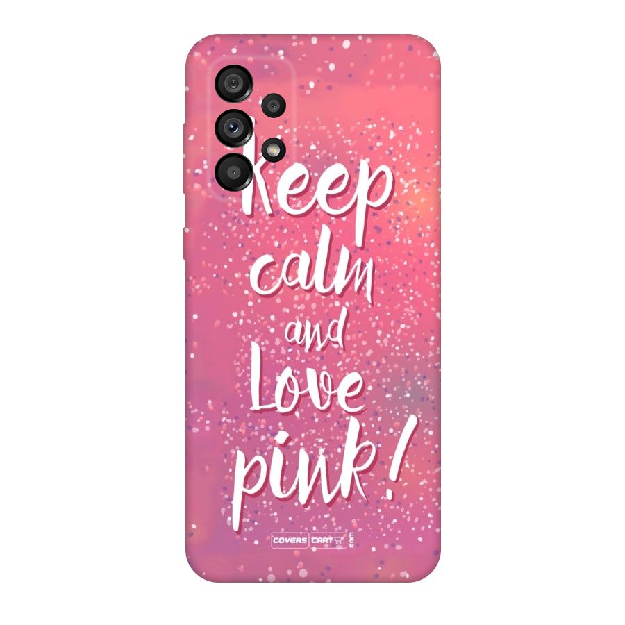 Love Pink Original Polycarbonate Back Case for Galaxy A73 5G