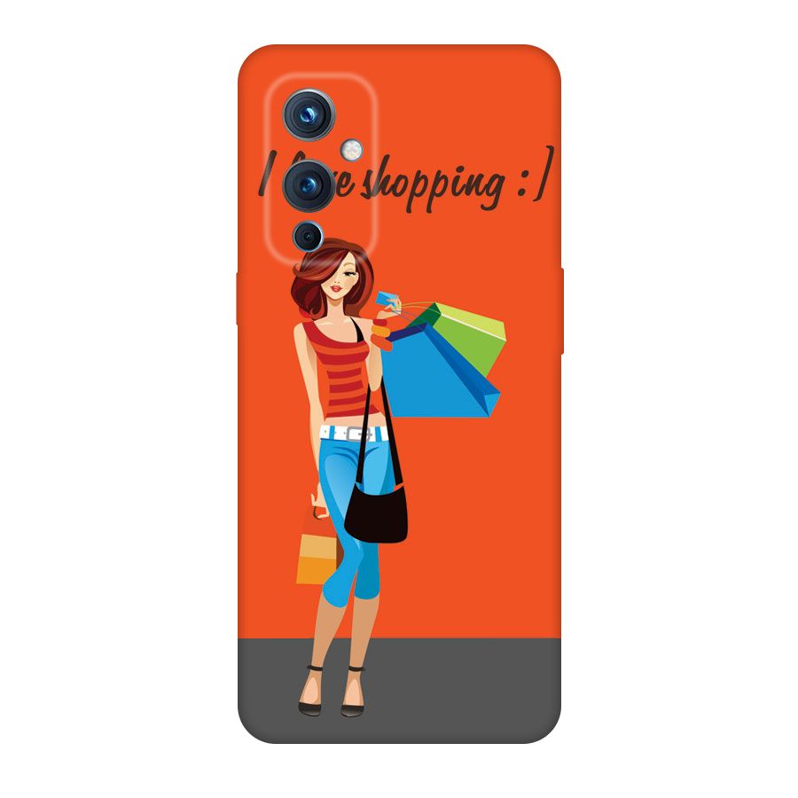 Love Shopping Classy Girl Original Polycarbonate Back Case for OnePlus 9