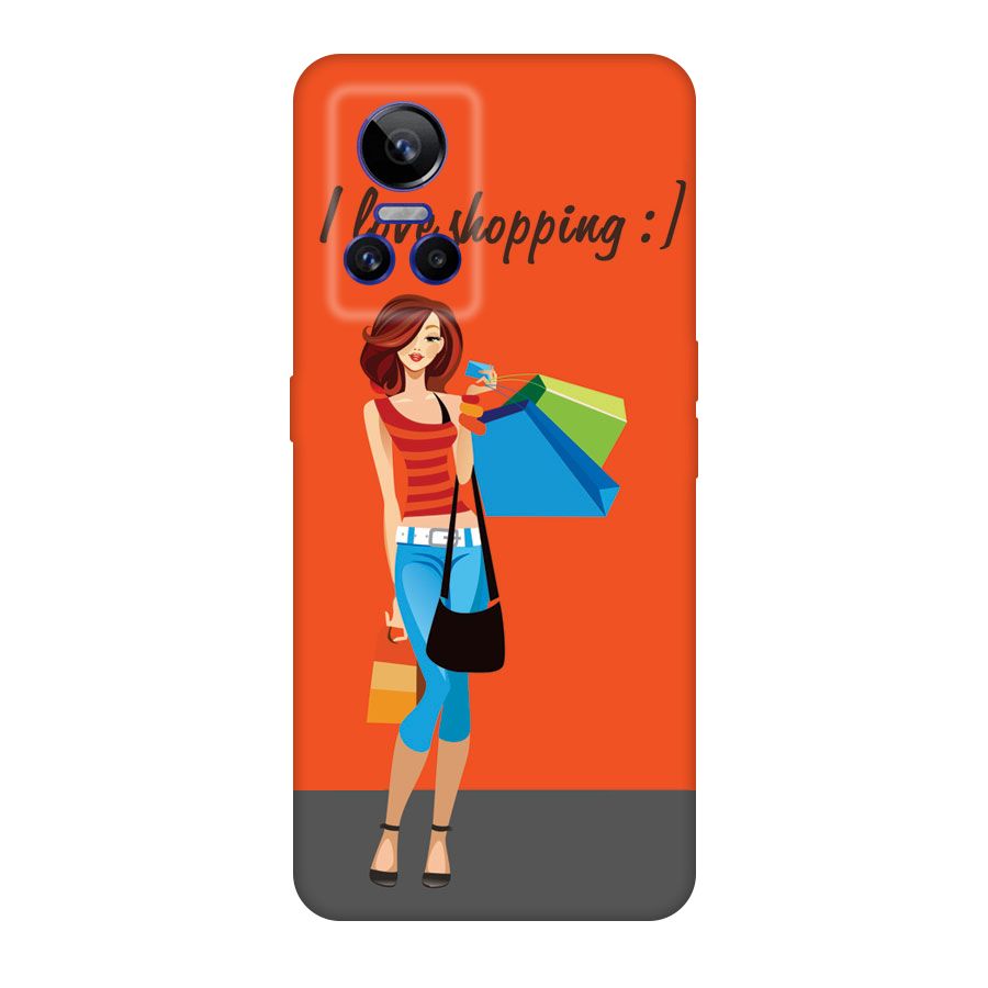 Love Shopping Classy Girl Original Polycarbonate Back Case for Realme GT Neo 3