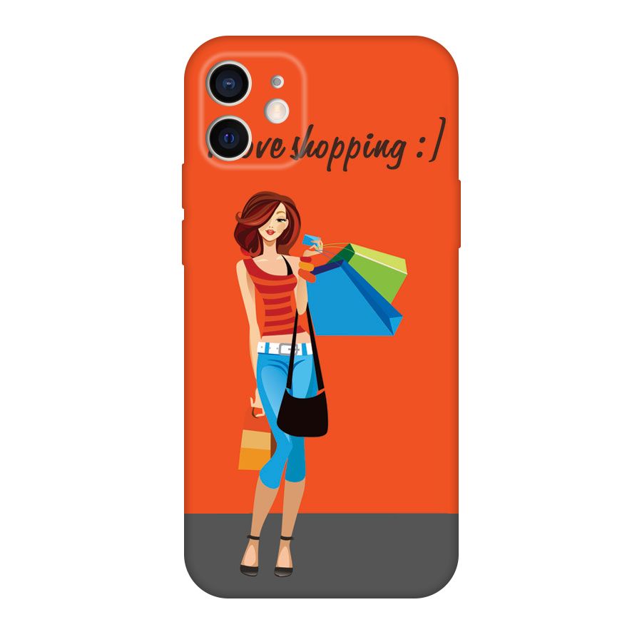 Love Shopping Classy Girl Original Polycarbonate Back Case for iPhone 12