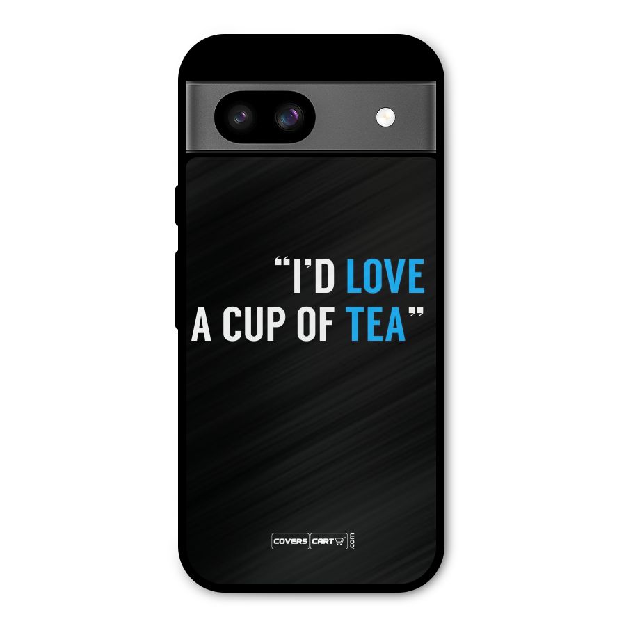 Love Tea Metal Back Case for Google Pixel 8a