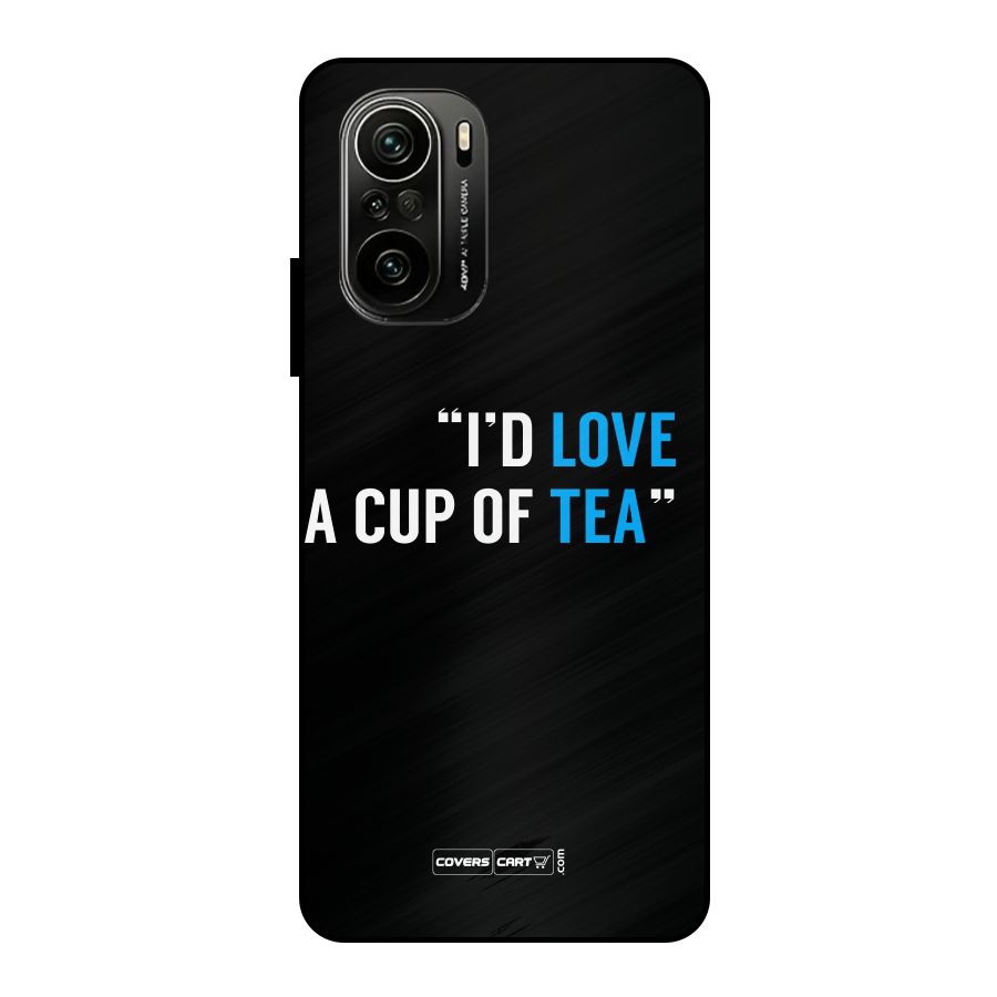 Love Tea Metal Back Case for Mi 11X Pro