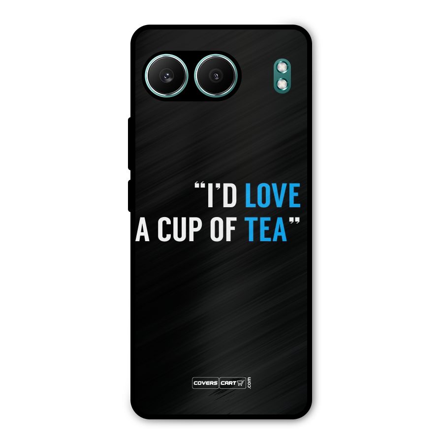Love Tea Metal Back Case for OnePlus Nord 4
