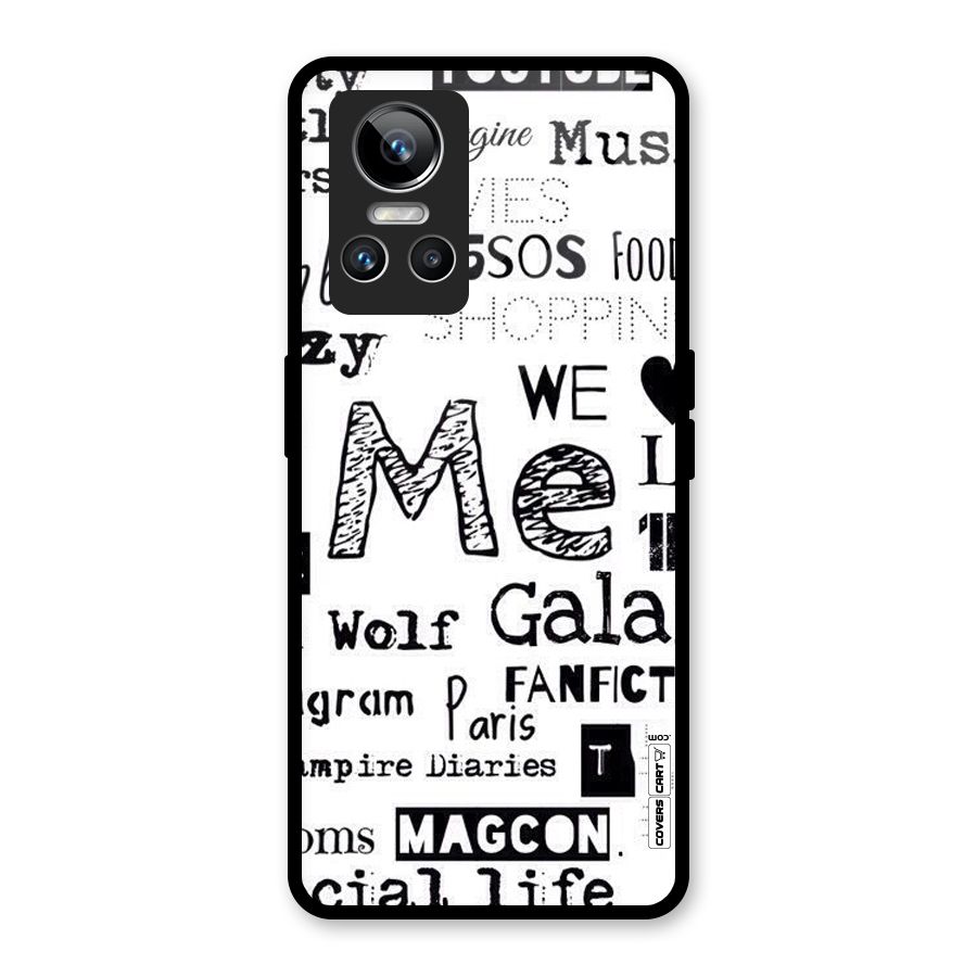 Love Things Glass Back Case for Realme GT Neo 3