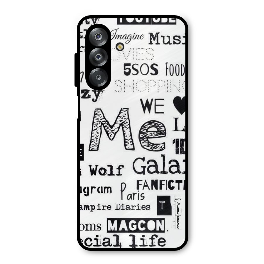 Love Things Metal Back Case for Galaxy A26