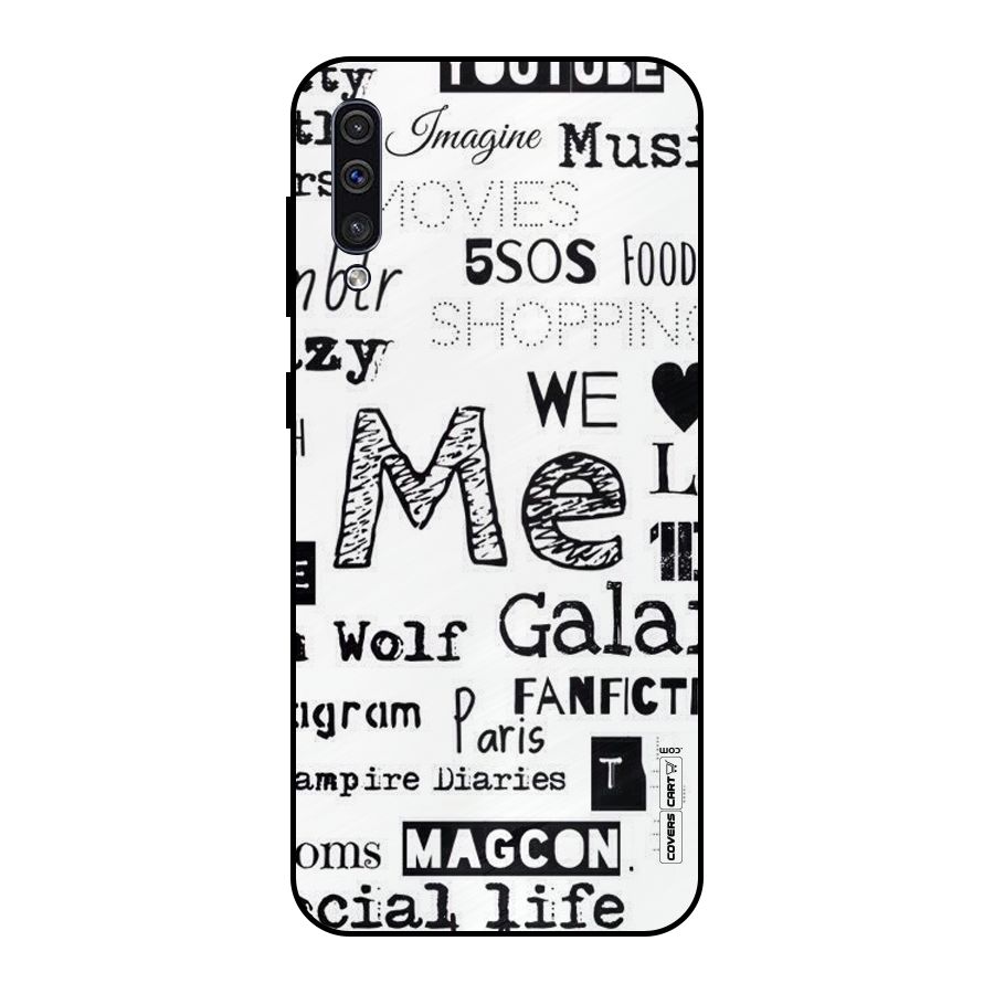 Love Things Metal Back Case for Galaxy A50s