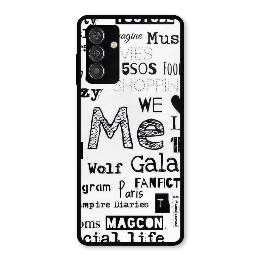 Love Things Metal Back Case for Galaxy F13