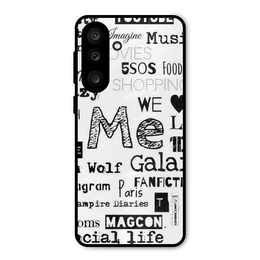 Love Things Metal Back Case for Galaxy M56
