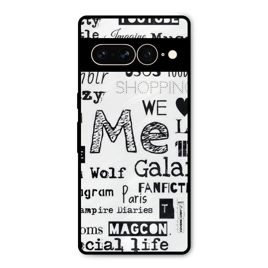 Love Things Metal Back Case for Google Pixel 7 Pro