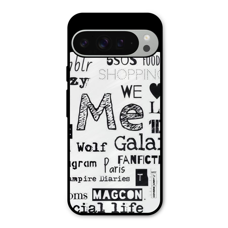 Love Things Metal Back Case for Google Pixel 9 Pro XL