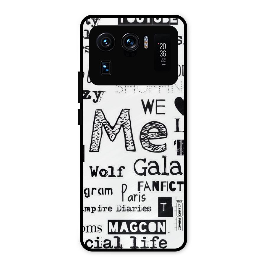 Love Things Metal Back Case for Mi 11 Ultra