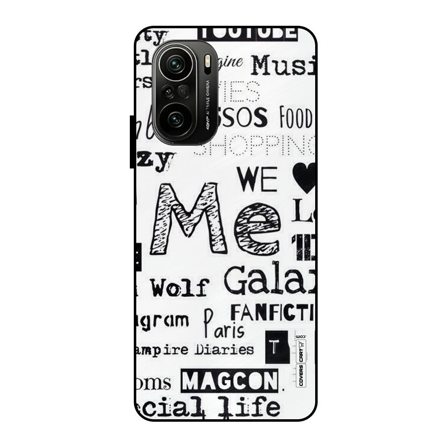 Love Things Metal Back Case for Mi 11x