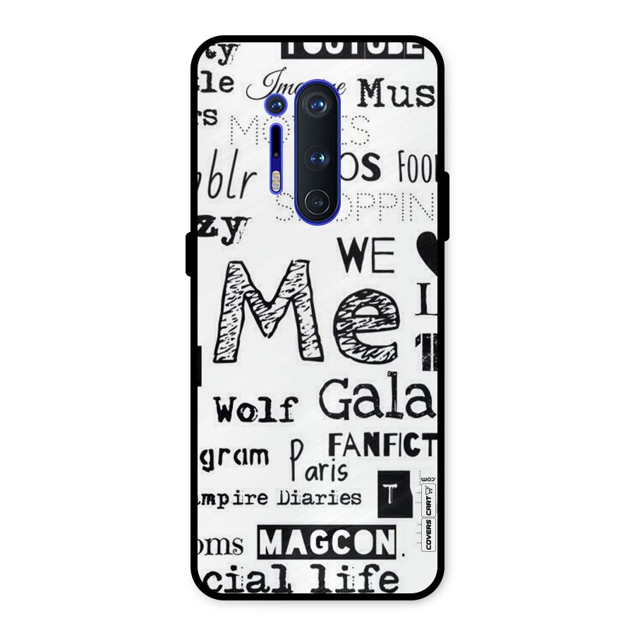 Love Things Metal Back Case for OnePlus 8 Pro