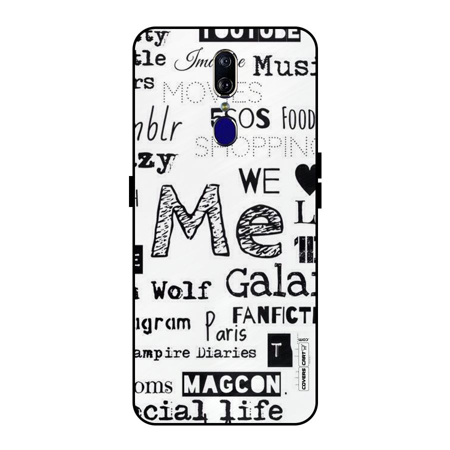 Love Things Metal Back Case for Oppo F11