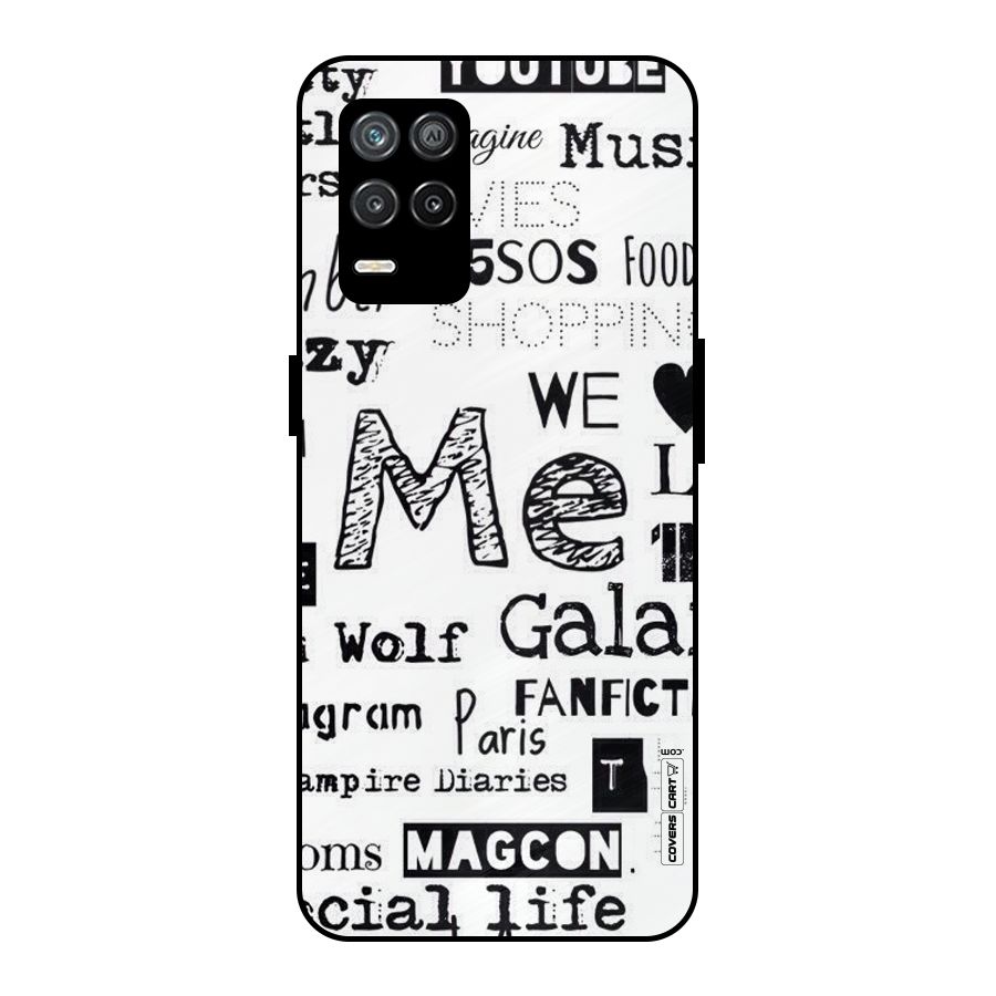 Love Things Metal Back Case for Realme 8s 5G