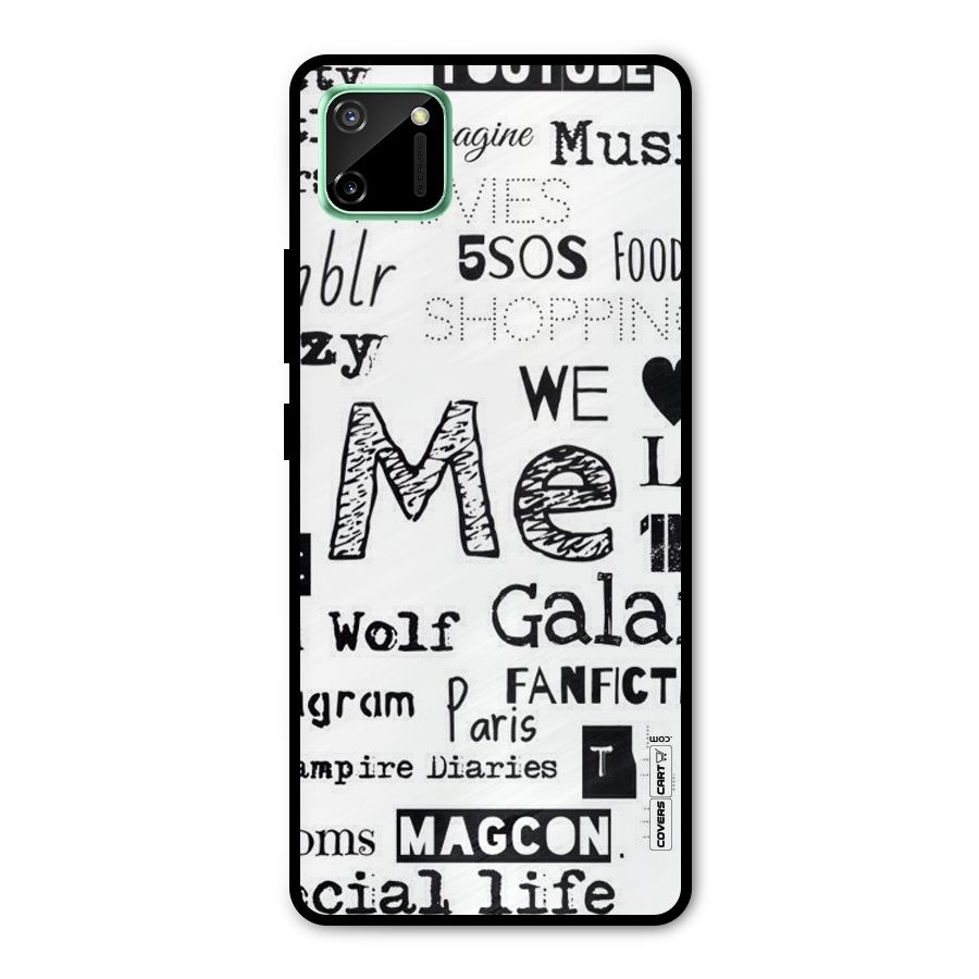 Love Things Metal Back Case for Realme C11