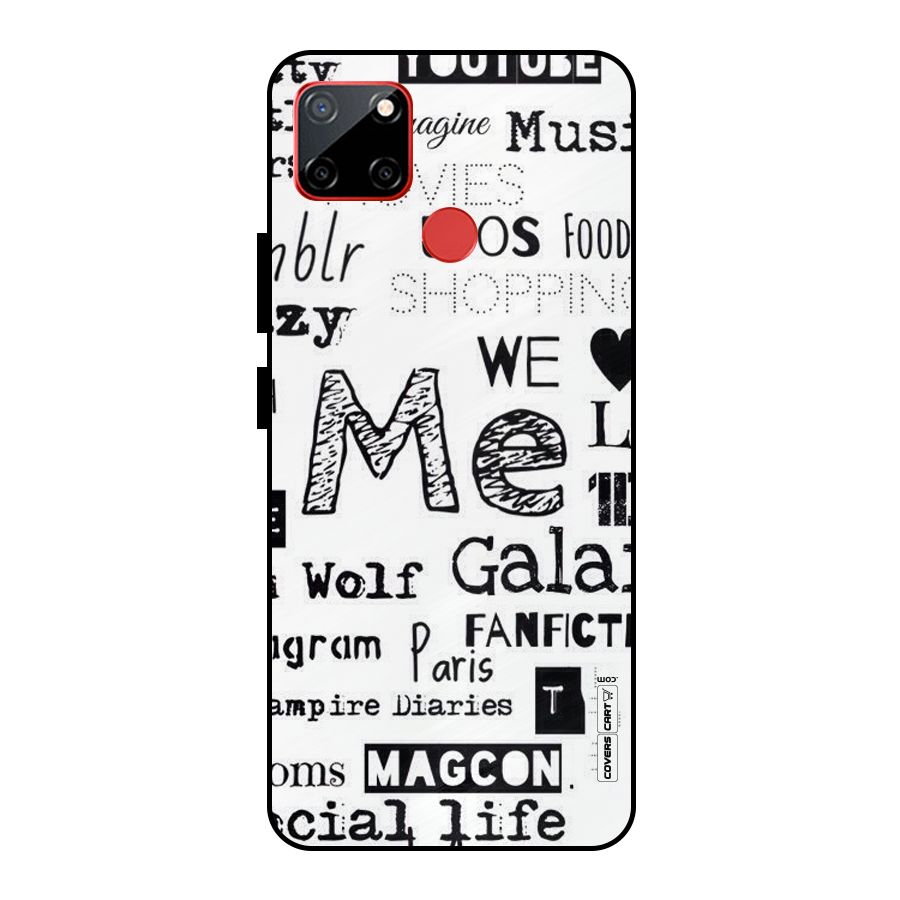 Love Things Metal Back Case for Realme C12