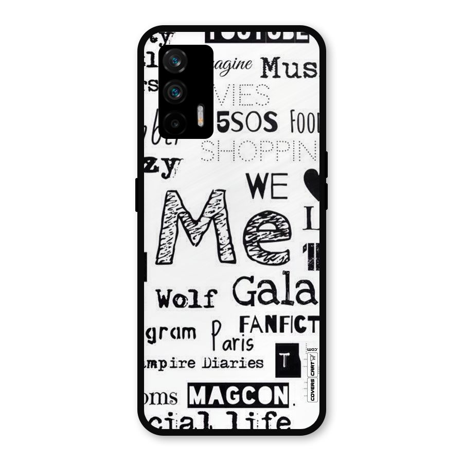 Love Things Metal Back Case for Realme GT 5G