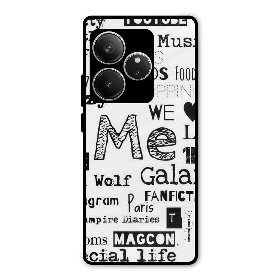 Love Things Metal Back Case for Realme GT 6