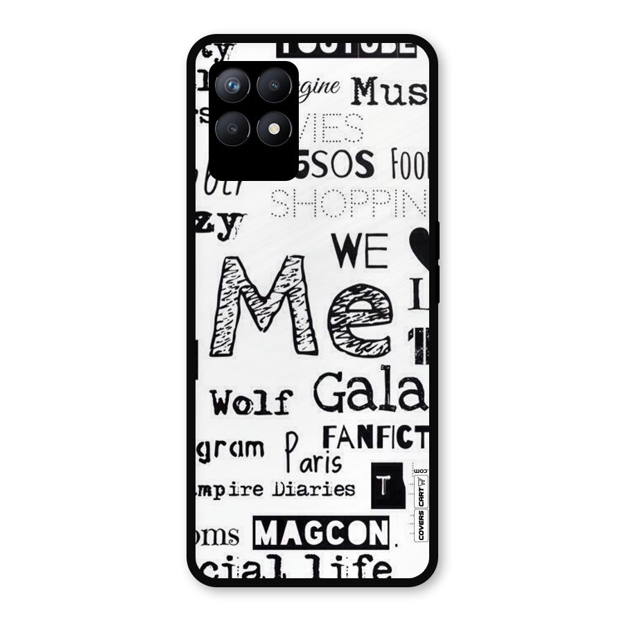 Love Things Metal Back Case for Realme Narzo 50