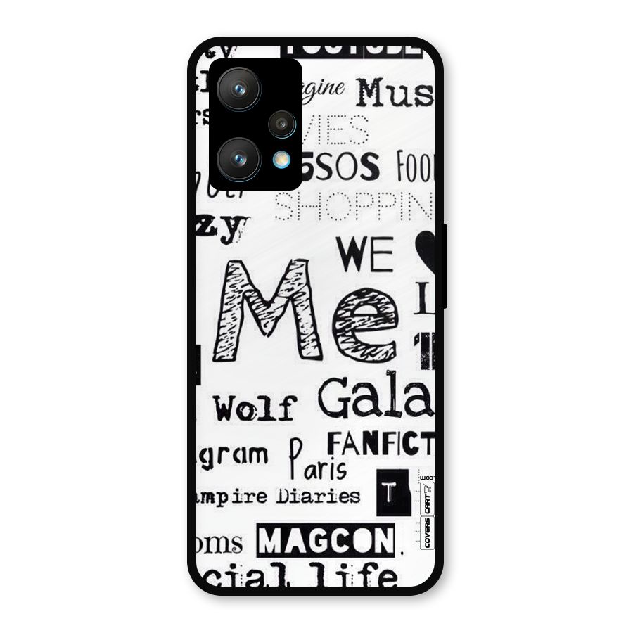 Love Things Metal Back Case for Realme Narzo 50 Pro