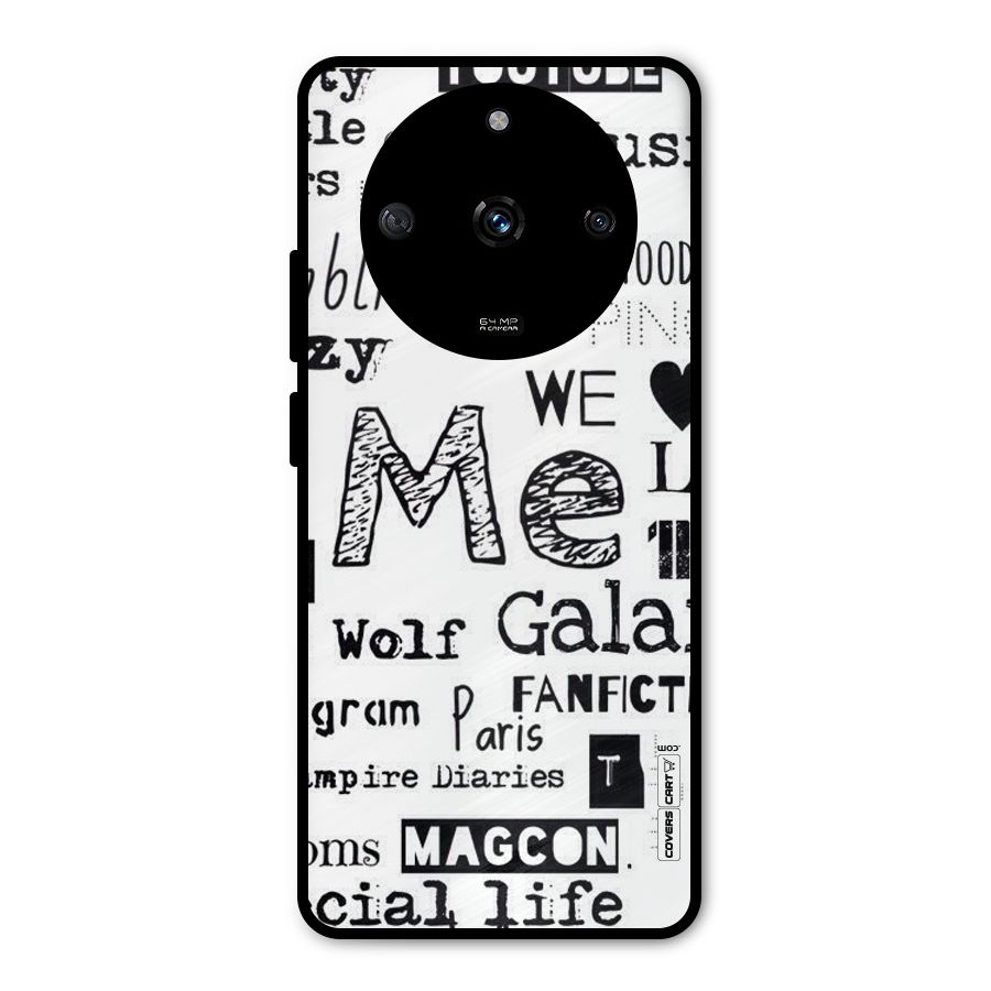 Love Things Metal Back Case for Realme Narzo 60 5G