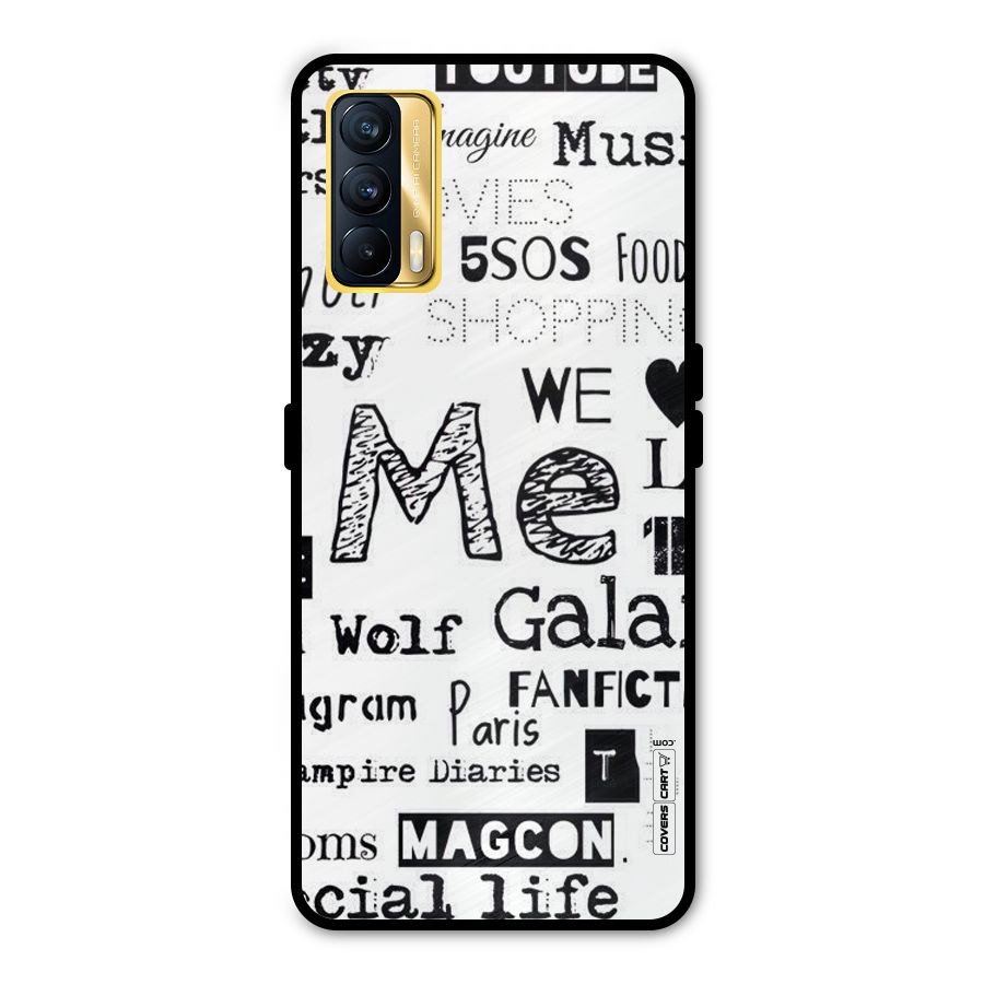 Love Things Metal Back Case for Realme X7