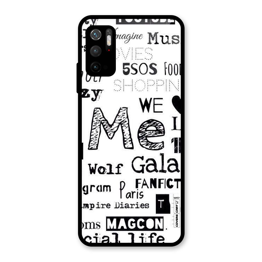 Love Things Metal Back Case for Redmi Note 10T 5G