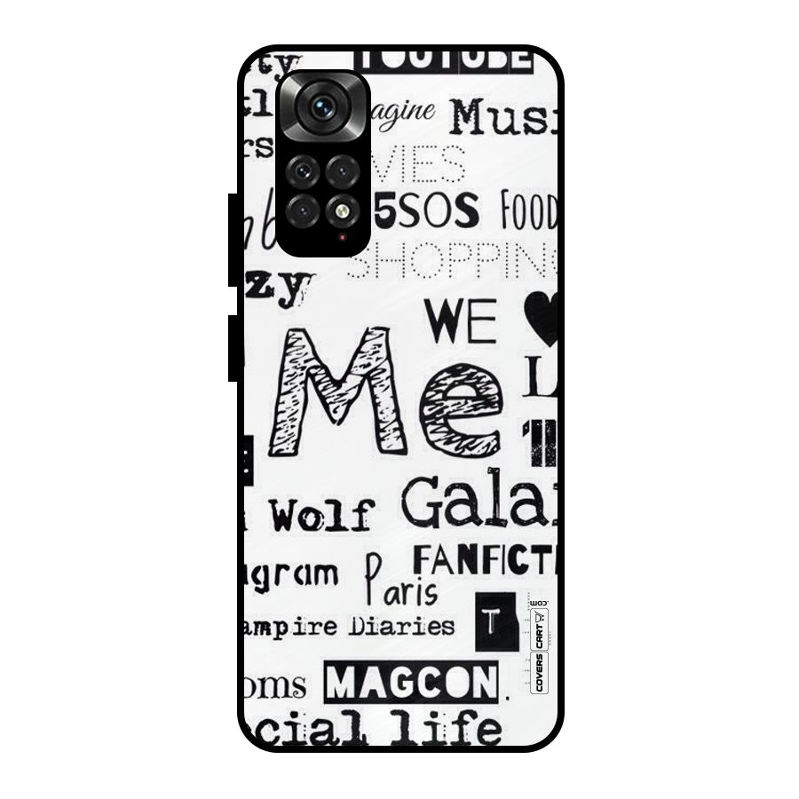 Love Things Metal Back Case for Redmi Note 11 Pro Plus 5G