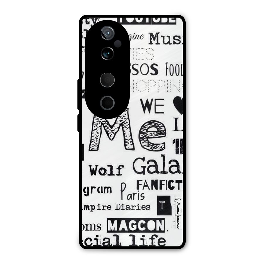 Love Things Metal Back Case for Vivo T3 Ultra