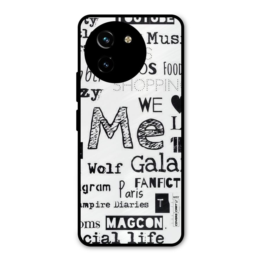 Love Things Metal Back Case for Vivo T3x
