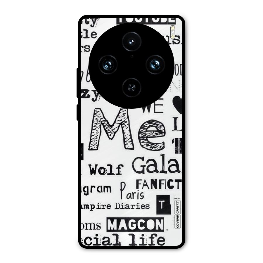 Love Things Metal Back Case for Vivo X100 Pro