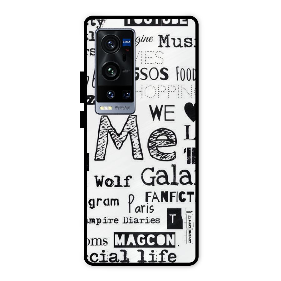 Love Things Metal Back Case for Vivo X60 Pro Plus