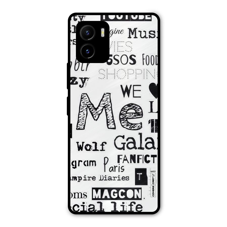 Love Things Metal Back Case for Vivo Y15s