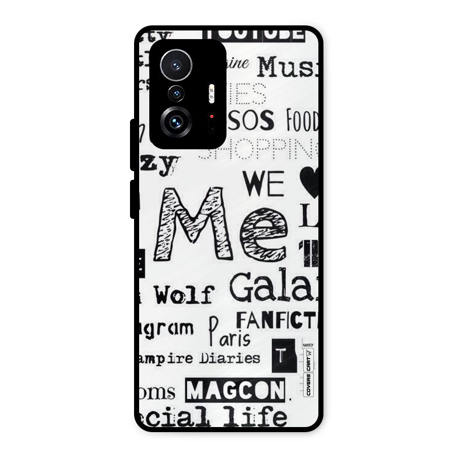 Love Things Metal Back Case for Xiaomi 11T Pro