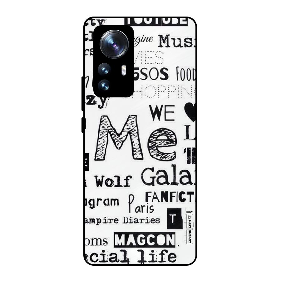 Love Things Metal Back Case for Xiaomi 12 Pro