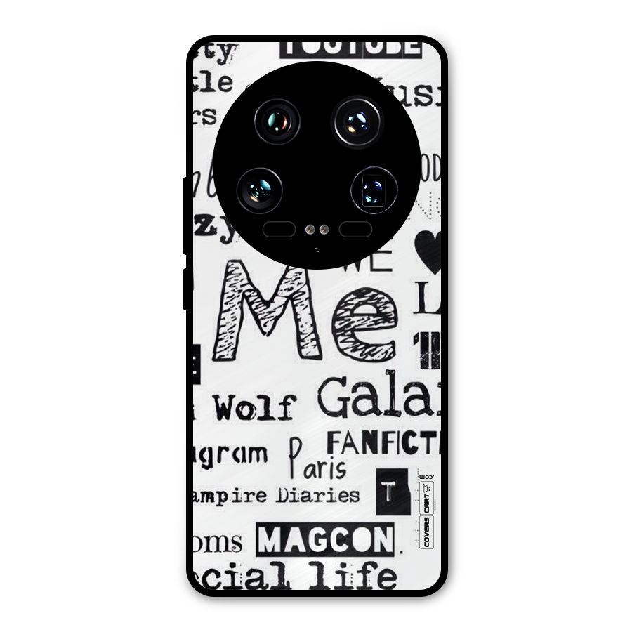 Love Things Metal Back Case for Xiaomi 14 Ultra