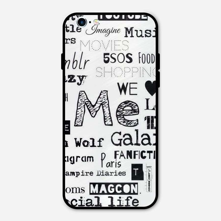 Love Things Metal Back Case for iPhone 6 6s