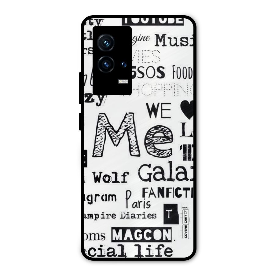 Love Things Metal Back Case for iQOO 9 5G