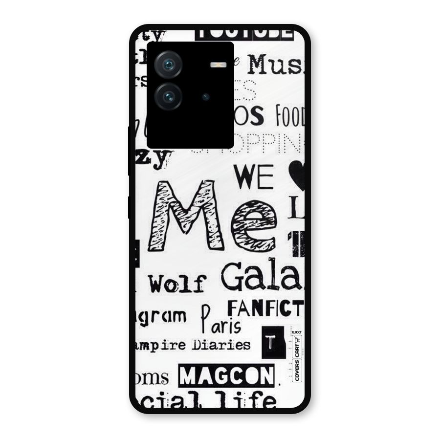 Love Things Metal Back Case for iQOO Neo 6 5G