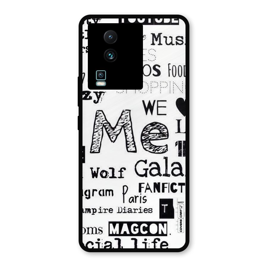 Love Things Metal Back Case for iQOO Neo 7