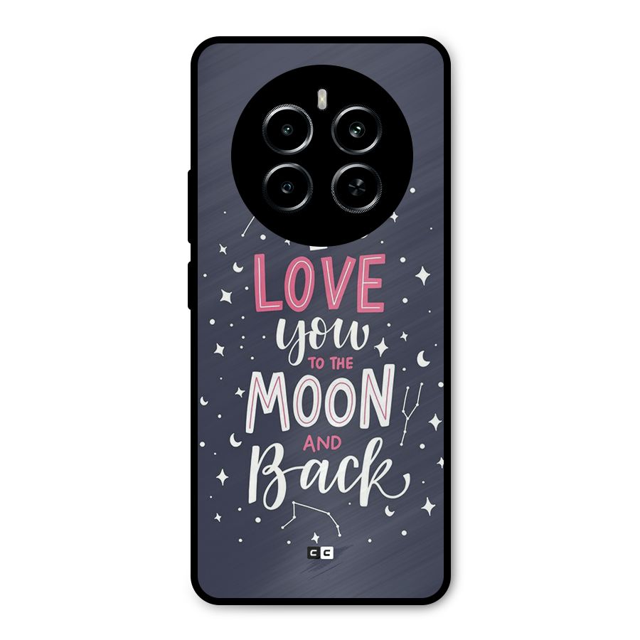 Love To The Moon Metal Back Case for Realme P1