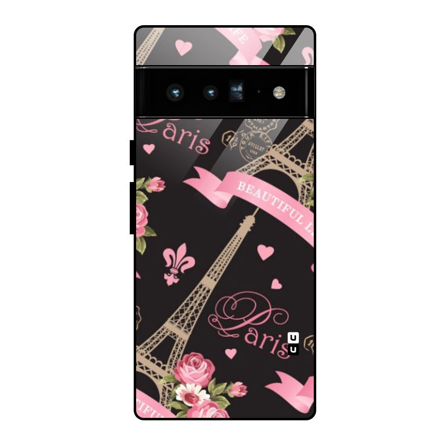 Love Tower Glass Back Case for Google Pixel 6 Pro