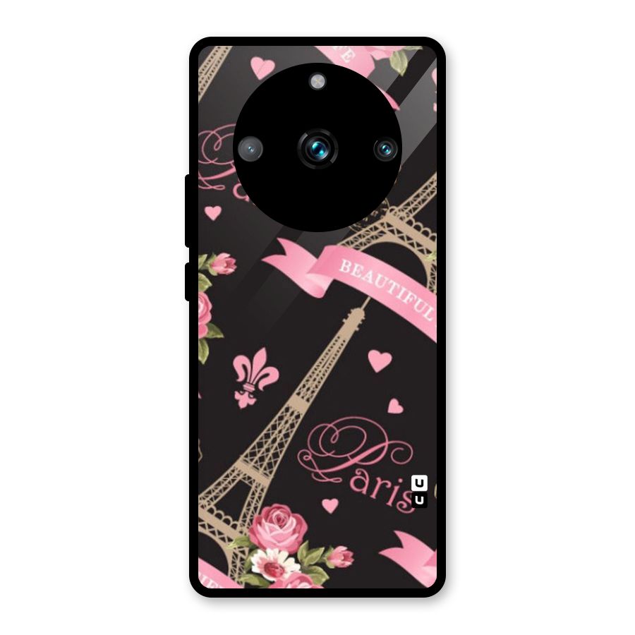 Love Tower Glass Back Case for Realme 11 Pro