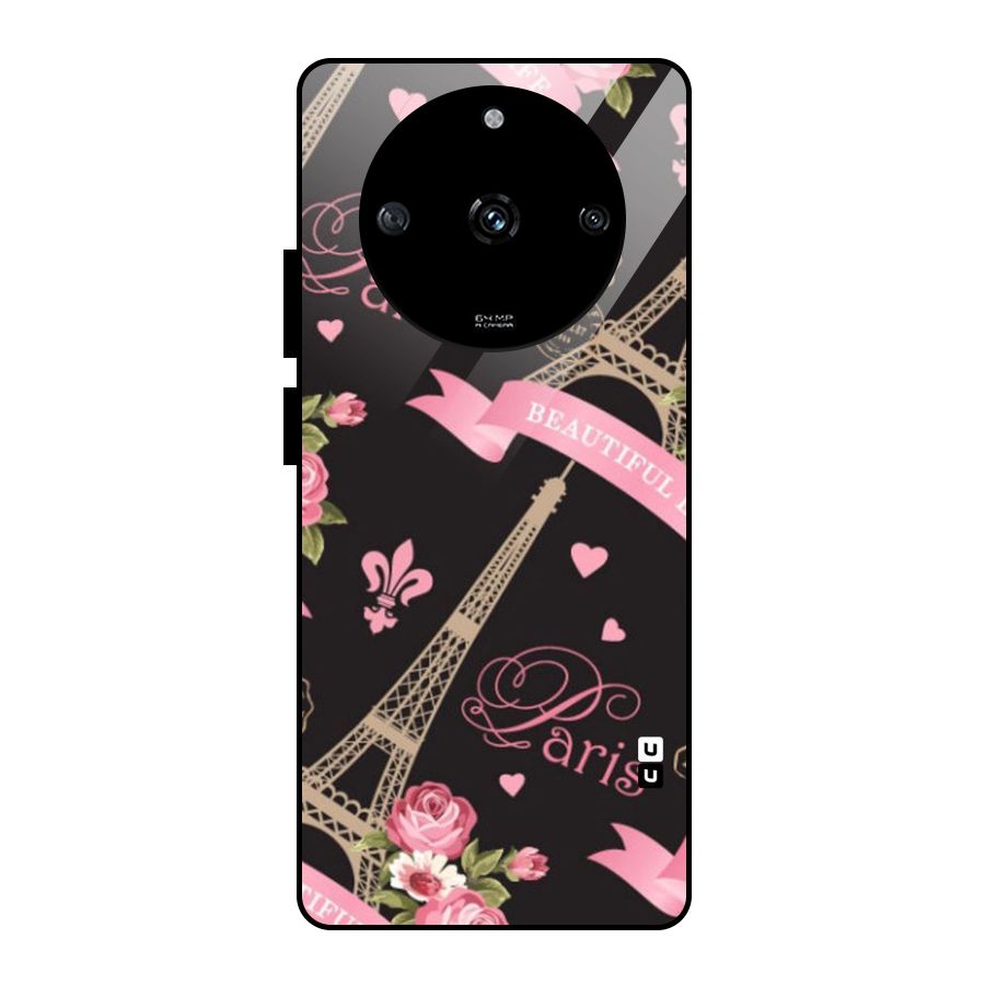 Love Tower Glass Back Case for Realme Narzo 60 5G