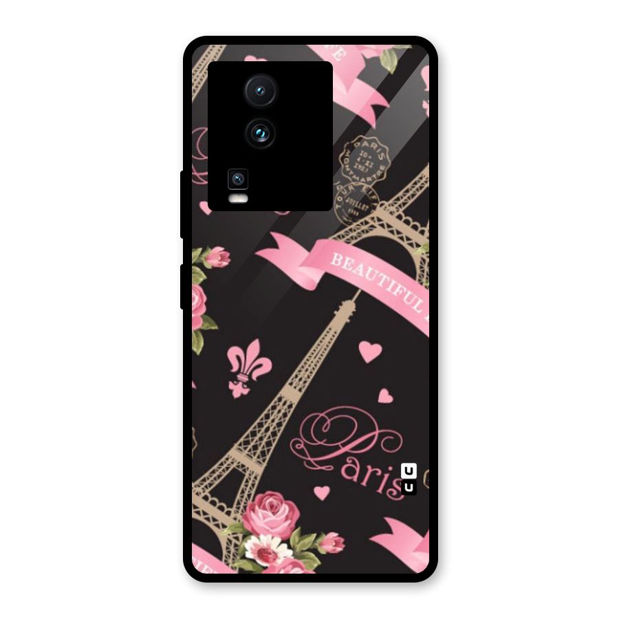 Love Tower Glass Back Case for Vivo iQOO Neo 7 Pro